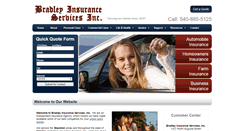 Desktop Screenshot of bradley-insurance.com